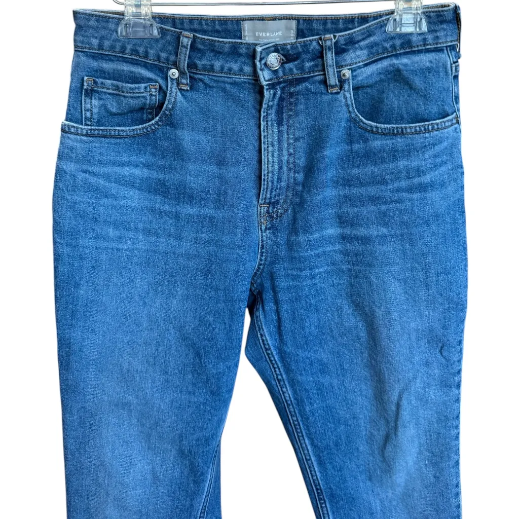 Everlane The Curvy Cheeky Raw Hem Crop Jeans Sz 30‎ - Image 6