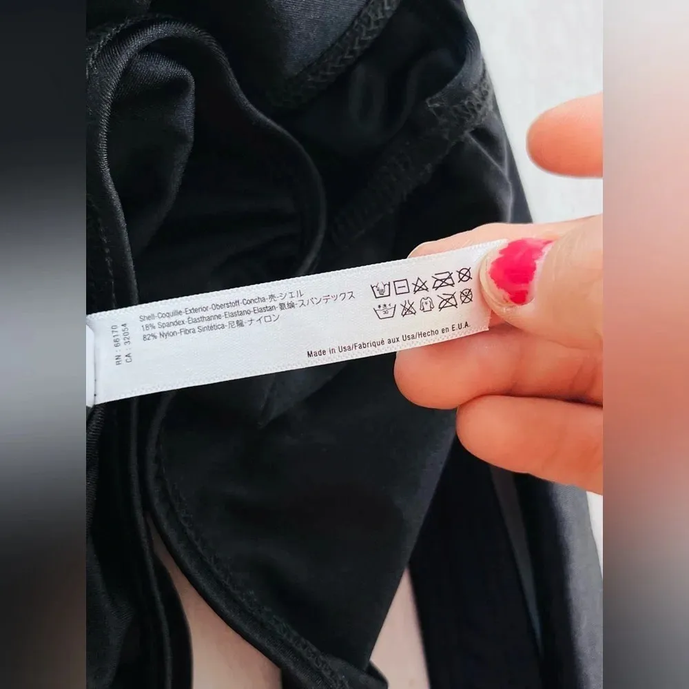 Urban Outfitters Ris-K Sol One-Piece Swimsuit in Black Size Medium NWOT $78 - Image 10