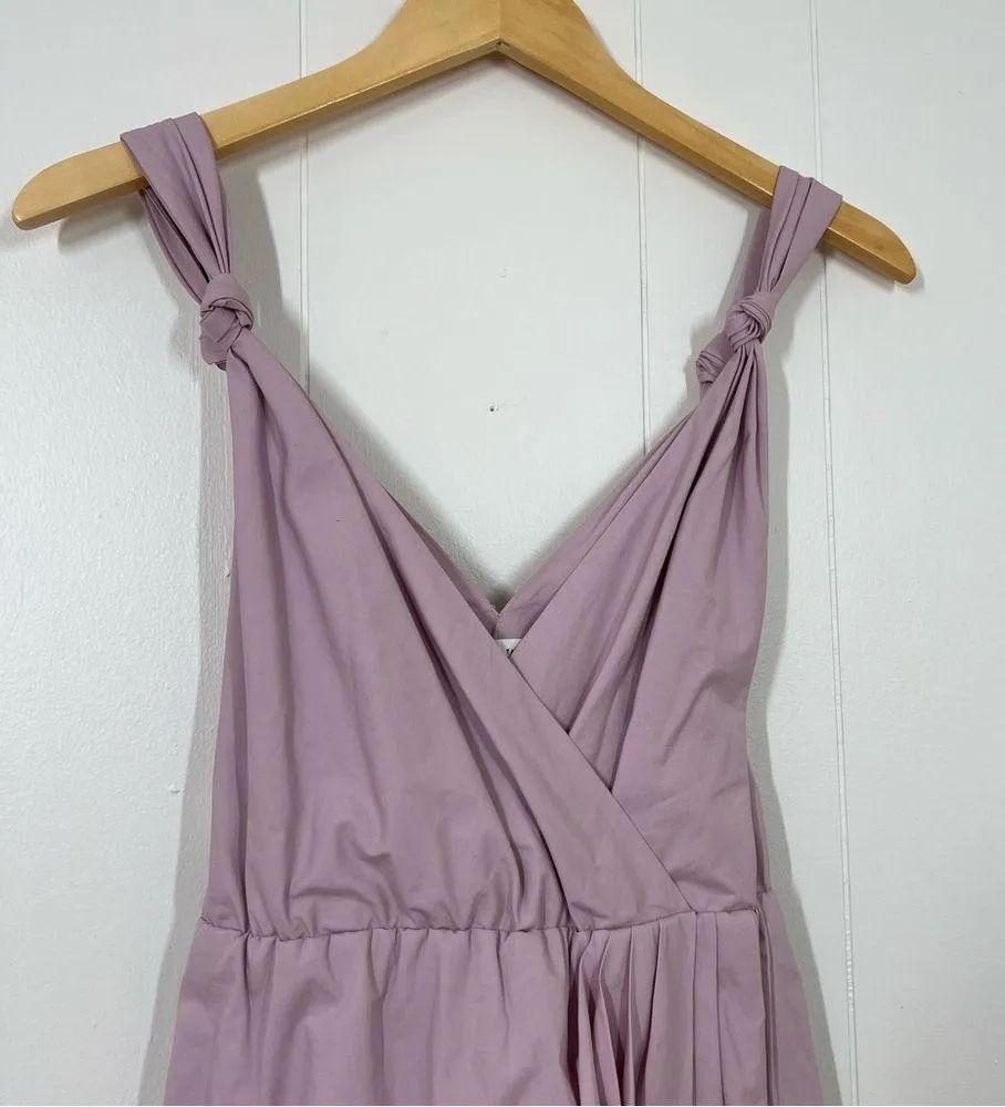 Rebecca Taylor Pale Orchid Solid Poplin Whisper Dress - Image 6