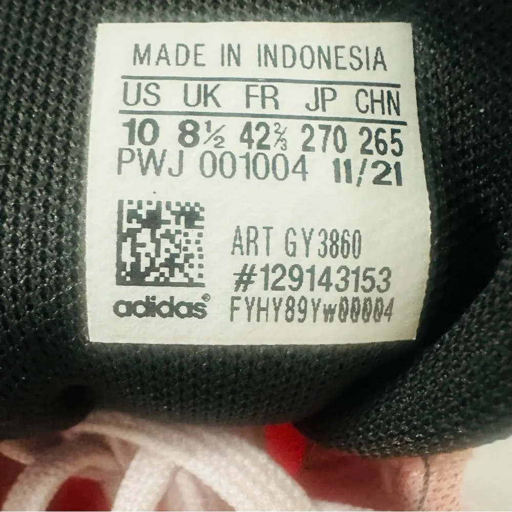 Adidas Duramo GY3860 Women US 10 Running Athletic Light Pink Sneaker Tennis Shoe - Image 5