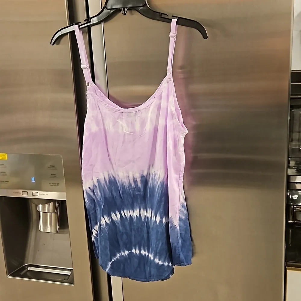 đź’•MICHAEL STARS Ă— REVOLVEđź’• Kelsey Cami ~ Lavender Tie Dye Medium M NWOT - Image 8