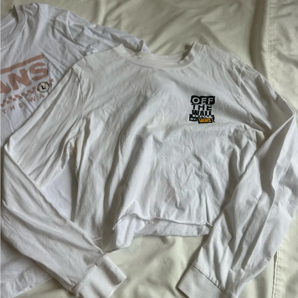 Vans White Long Sleeve Shirt - Image 3