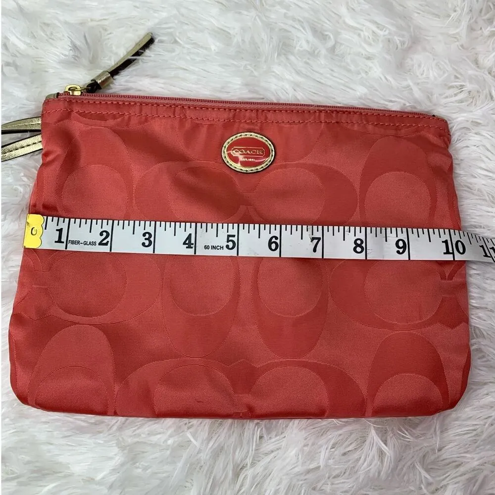 COACH Nylon Pouch Make up / Cosmetic Case - Image 5