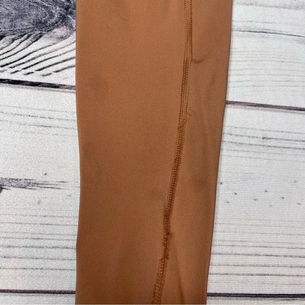 American Eagle The Everything Pocket Leggings Size XS Rust Brown Tan Athletic - Image 10