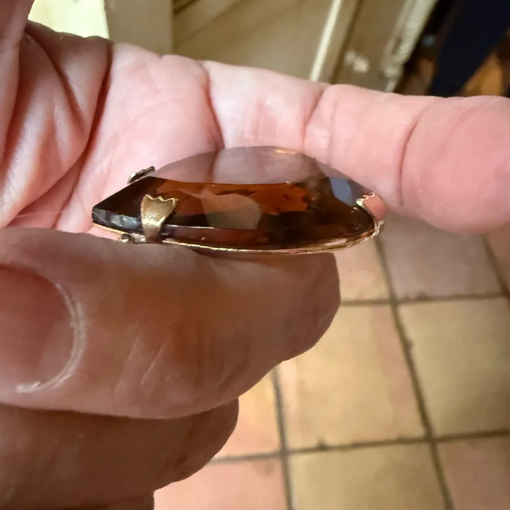 Heart shaped piece Brown - Image 4