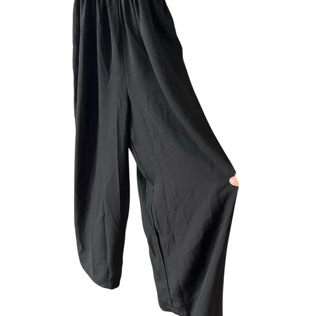 Max Studio Black Jumpsuit NWT size Large - Image 5