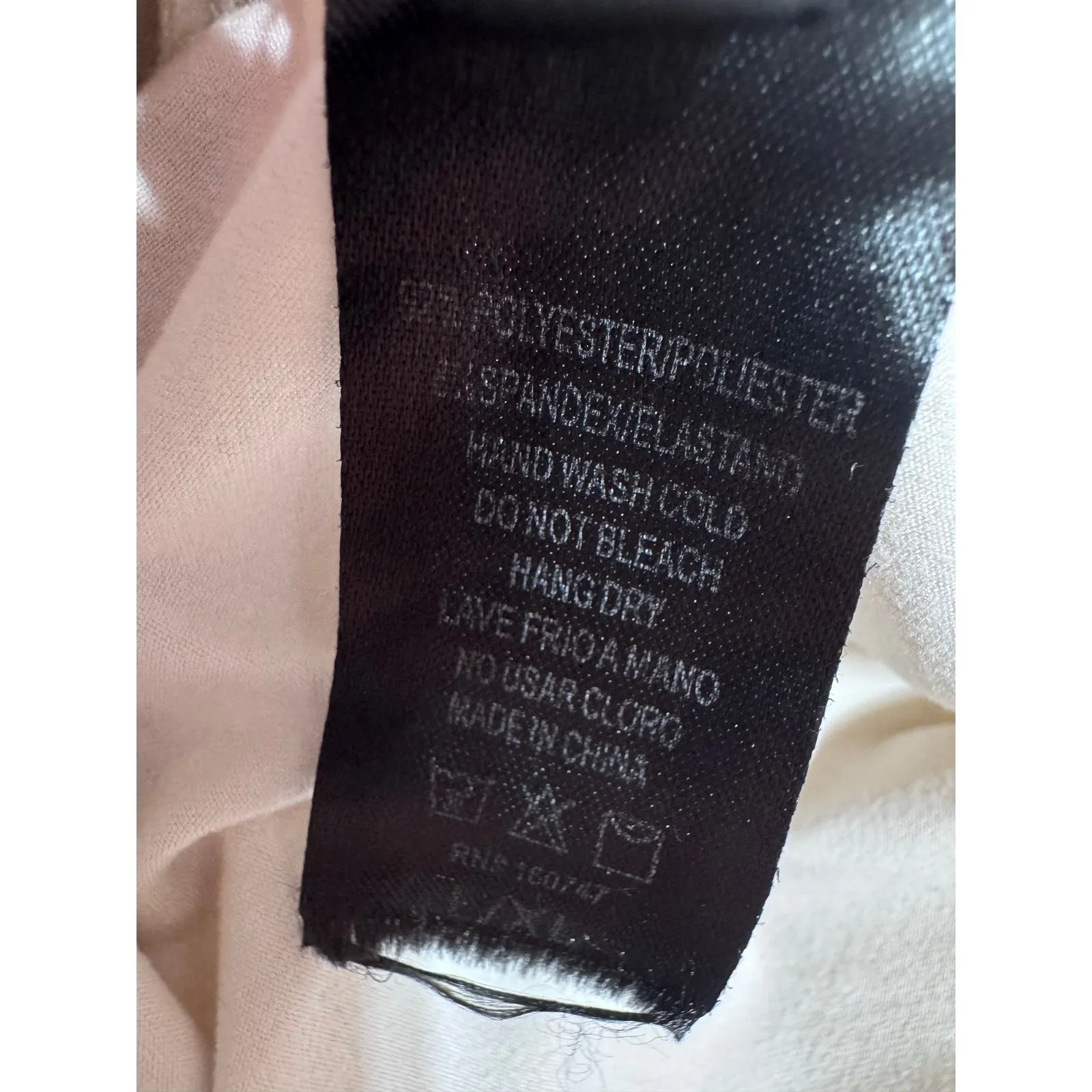 Conceited Women's Beige High Waist Ruched Lounge Shorts Stretch Comfy Size Large - Image 6