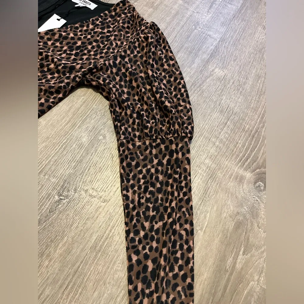 BB Dakota Steve Madden Animal Attitude Dress Size S Back Zipper Going Out NWT - Image 6