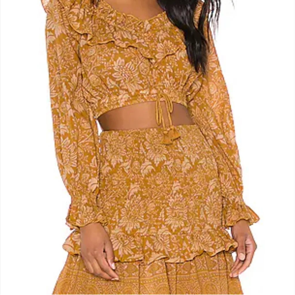 Spell & the Gypsy Lioness SET TOP IS S SKIRT IS M - Image 3