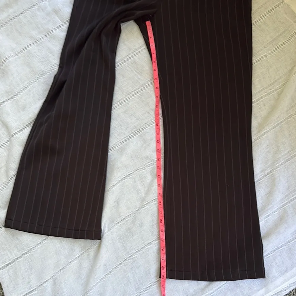 B. Smart  Y2k Black Pinstripe Pants - Image 7