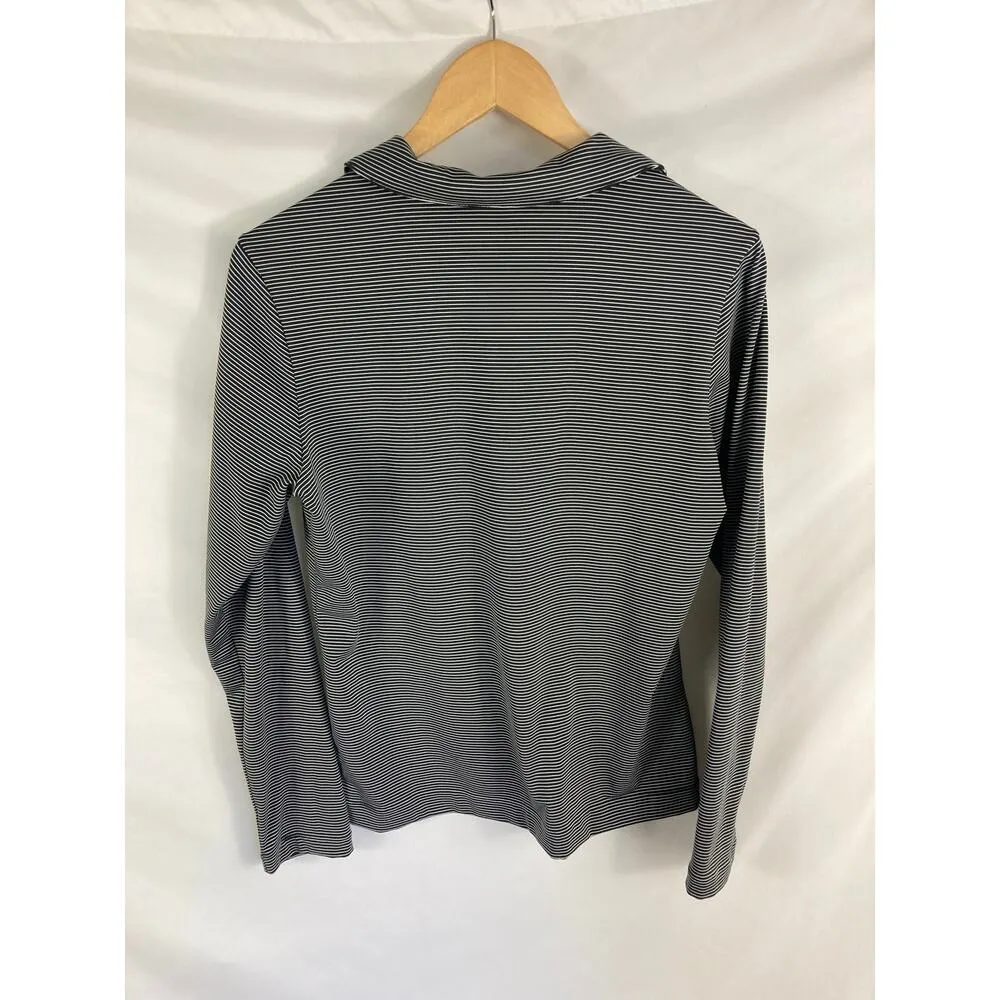 Nike Golf Fit Dry Stripe Top Size Medium - Image 2