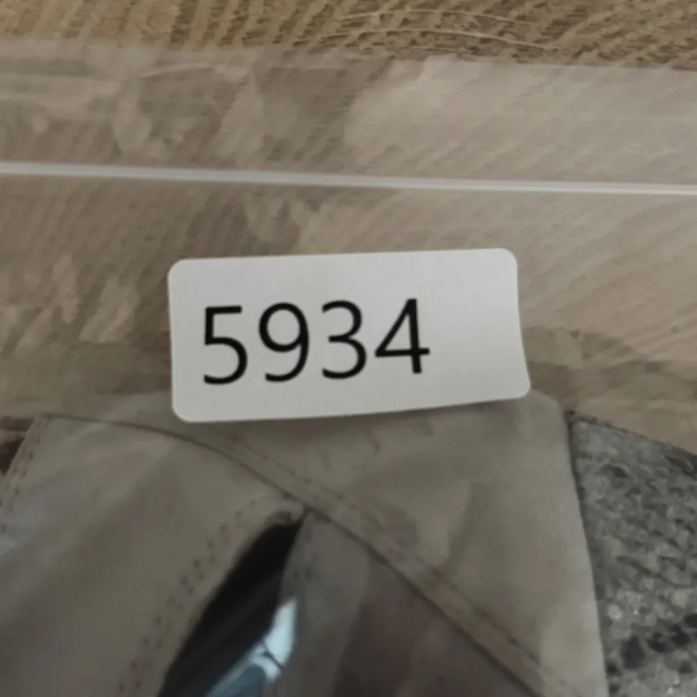 Donald Pliner Sandals Jeisa Lace Up Gladiator Snakeskin Heels Open Toe Shoes 7.5 Gray - Image 12