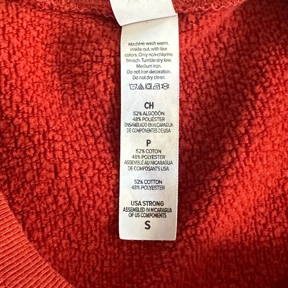 Junkstock Festival Sweatshirt Women S Antique Vintage Event Burnt Orange - Image 9