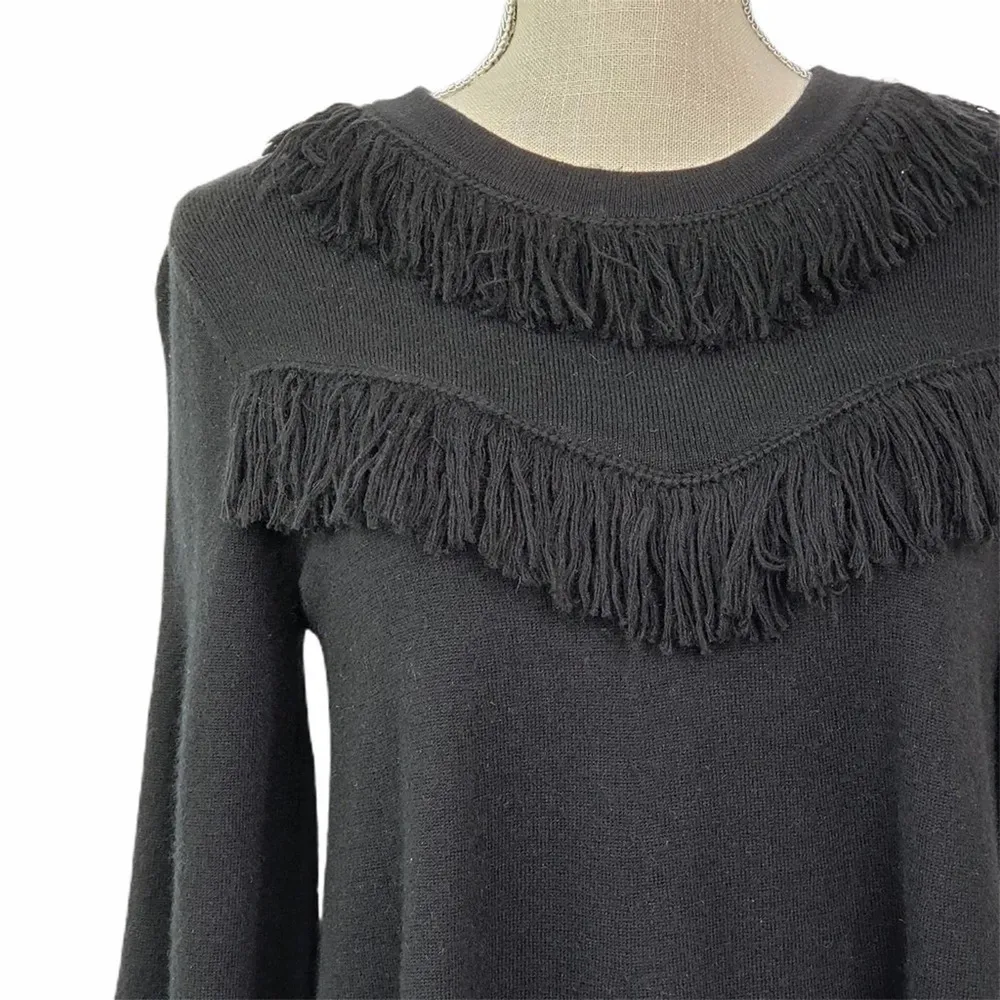 Kate Spade Broome Street Fringe Wool Blend Sweater NEW - Image 8