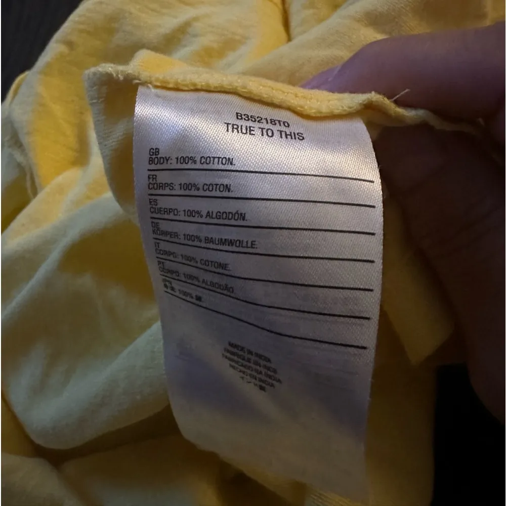 White & Yellow Champions Tee Size Medium NWOT - Image 7