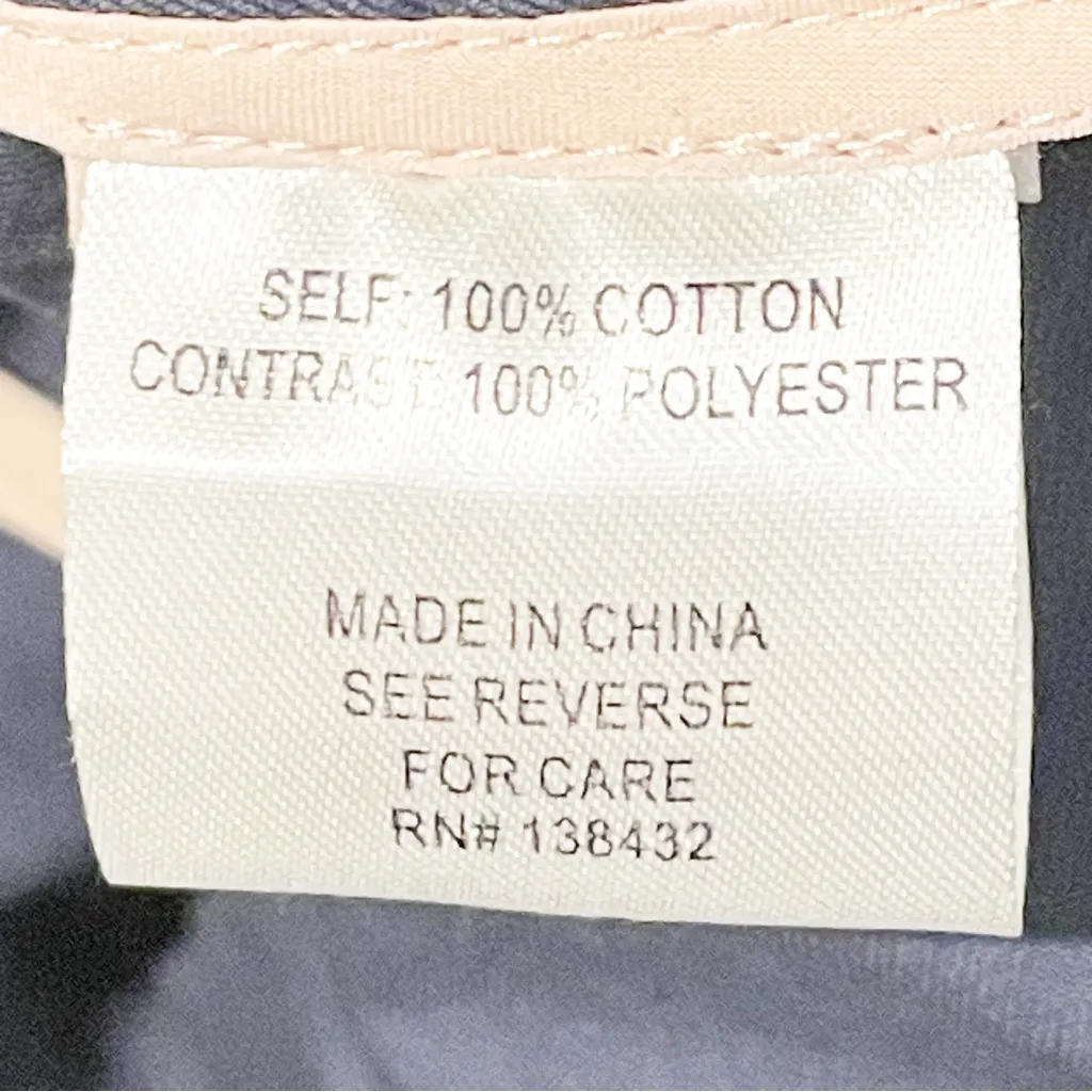 Modcloth Size Small Blue Lightweight Full Zip‎ Cargo Jacket Zipper Pockets - Image 4