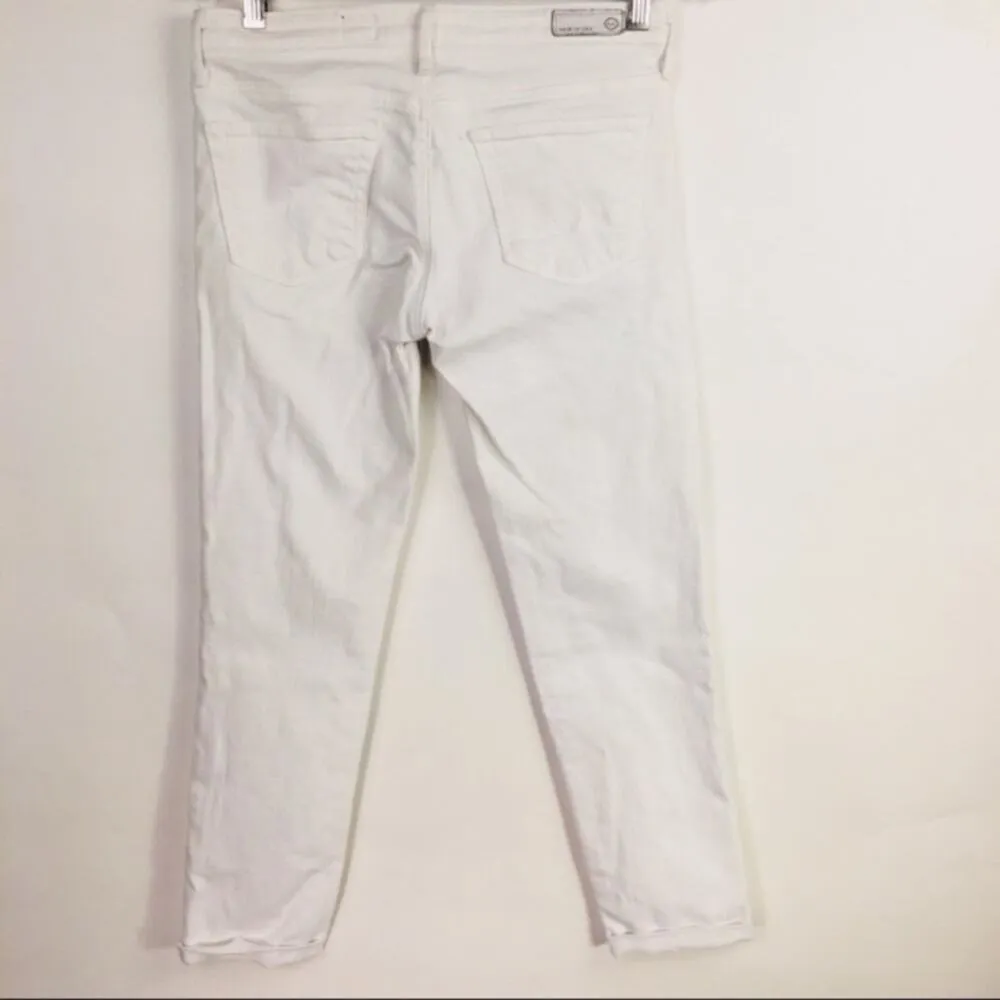 AG Adriano Goldschmied White Stilt Jeans 26 Skinny - Image 5
