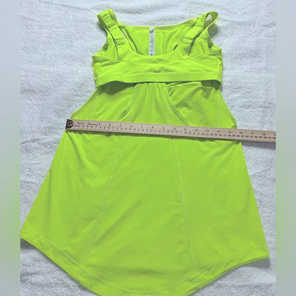 Lululemon Athletica Green Fitted Sleeveless Tank Top - Image 9