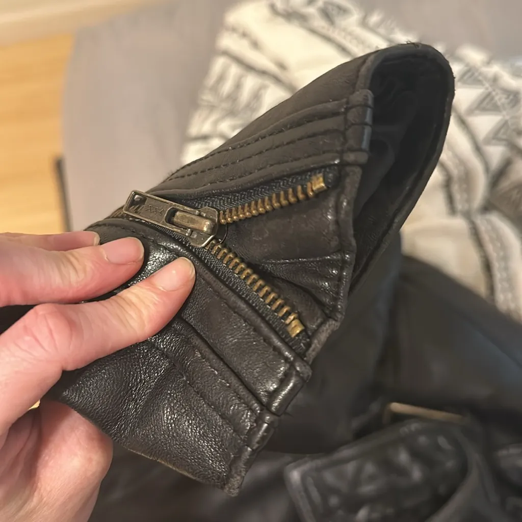 Vintage FoxRun genuine leather jacket Black - Image 15