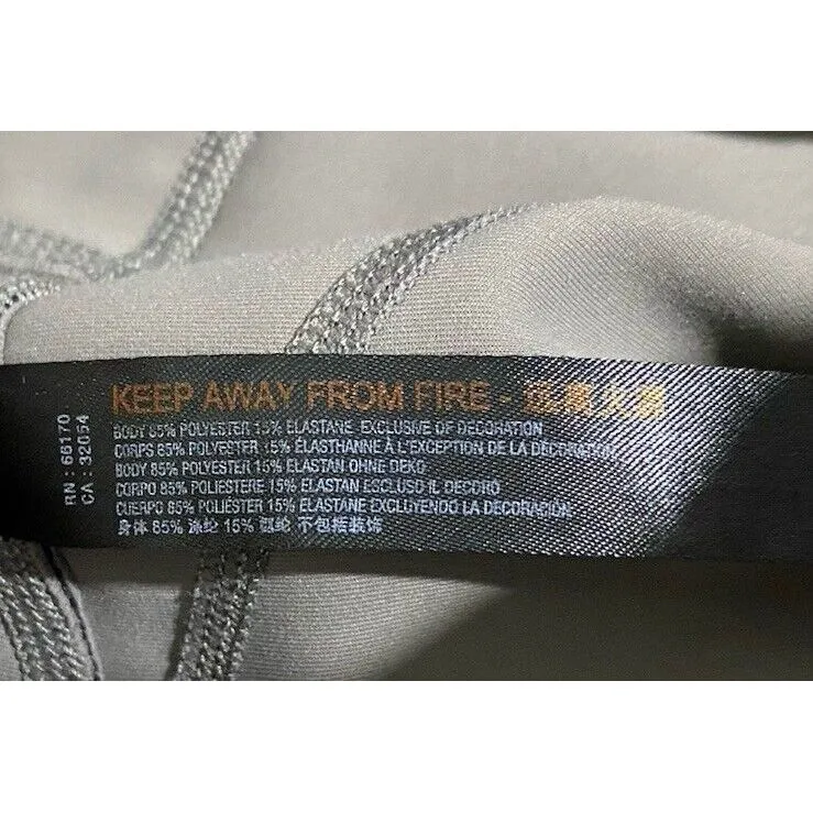 Free People Movement Biker Shorts Gray Size XS Pockets‎ Athletic Bike Workout - Image 5