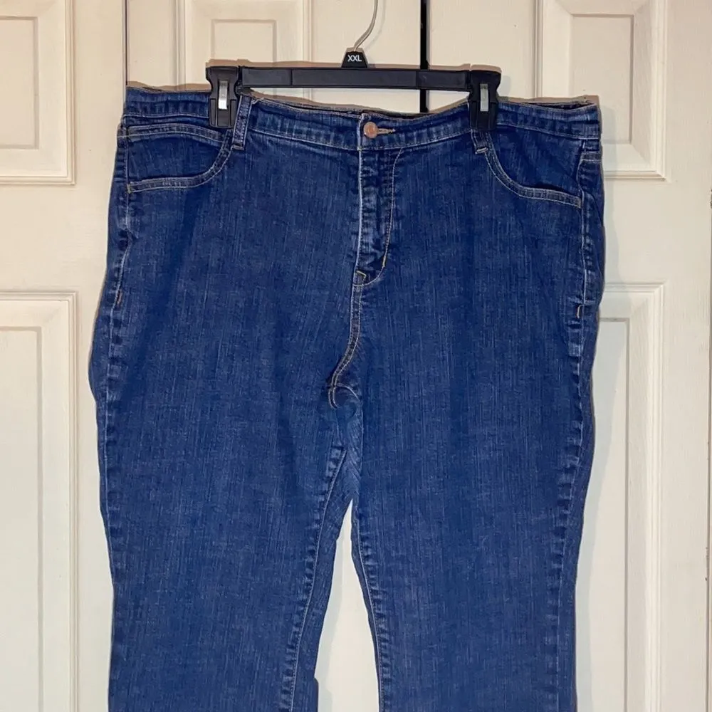 Old Navy The Dreamer Jeans Boot Cut Dark Wash 18 - Image 3