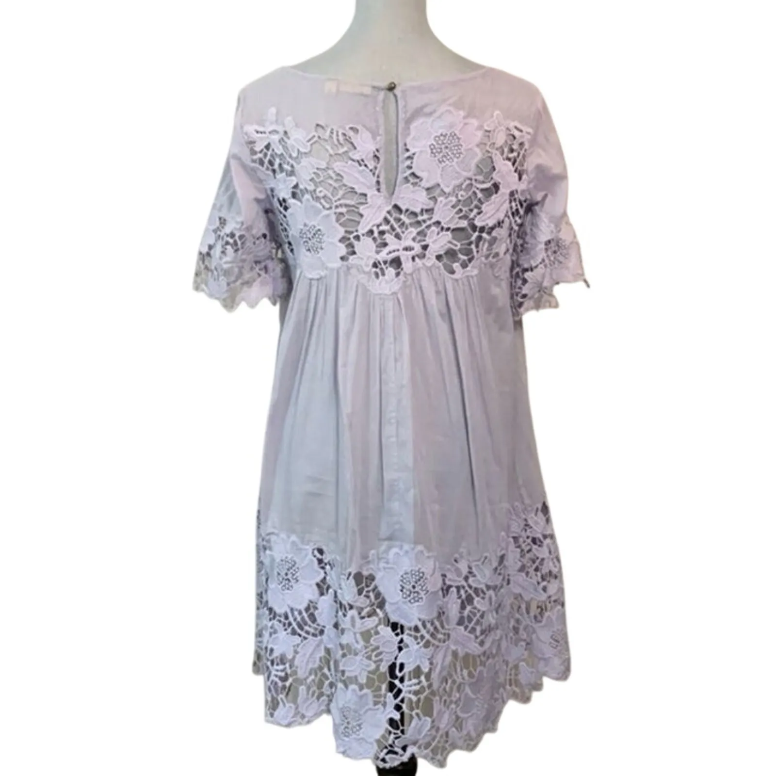 HOLDING HORSES Magnolia Lace Dress in Lilac, Size 8 SOO - Image 6