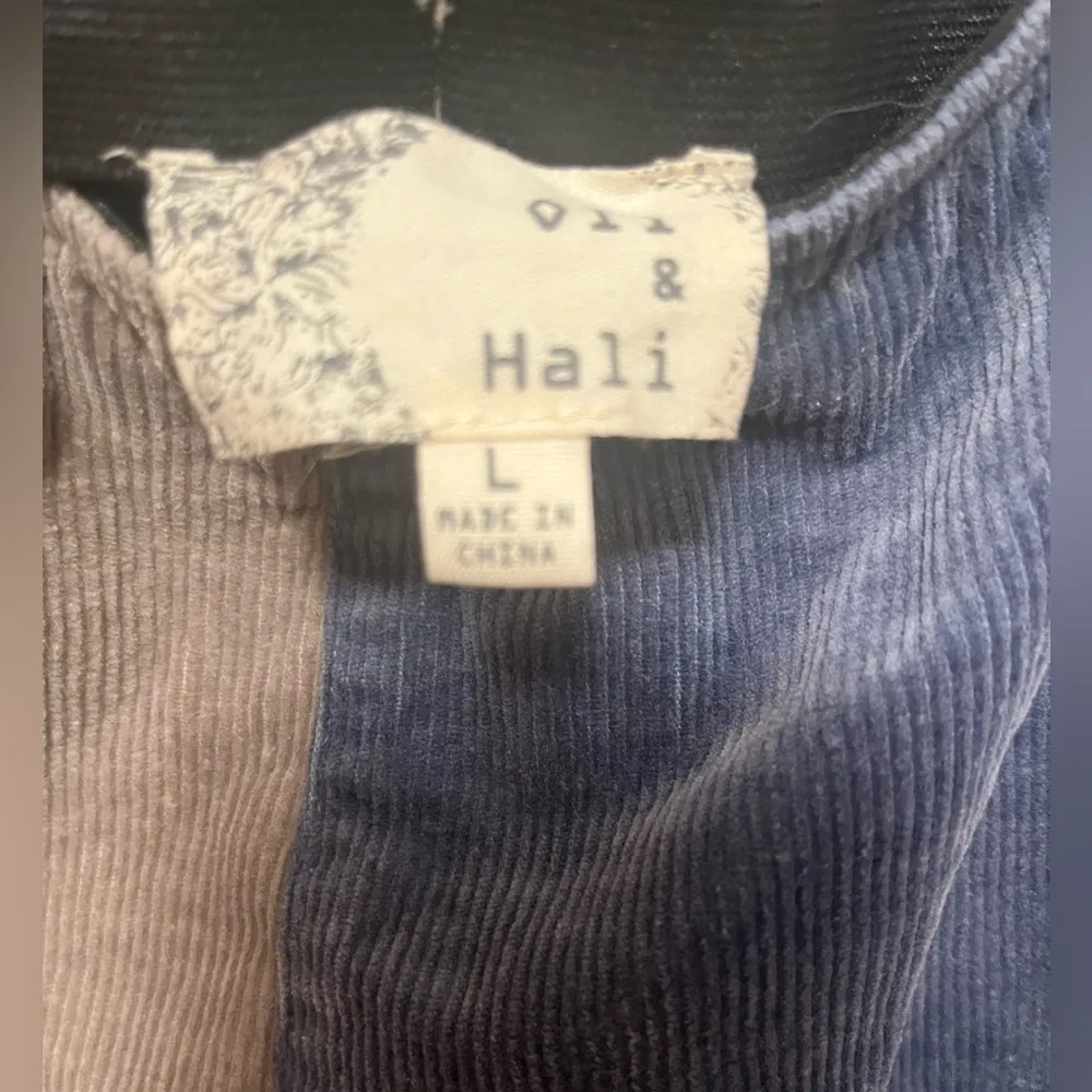 Oli & Hali patch corduroy Jeans sz LG Blue - Image 2