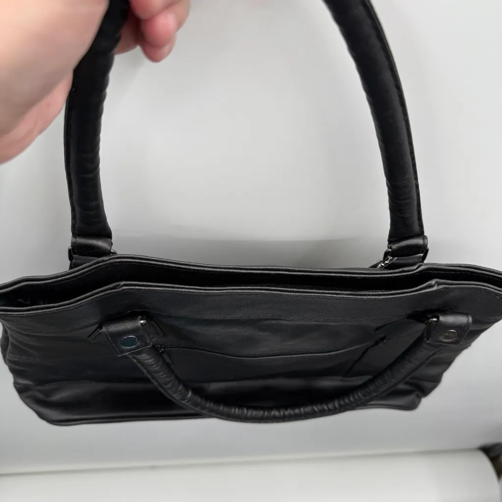 Wilsons Leather NWT Shoulder Bag Black Women’s Handbag Classic‎ Everyday Purse - Image 7