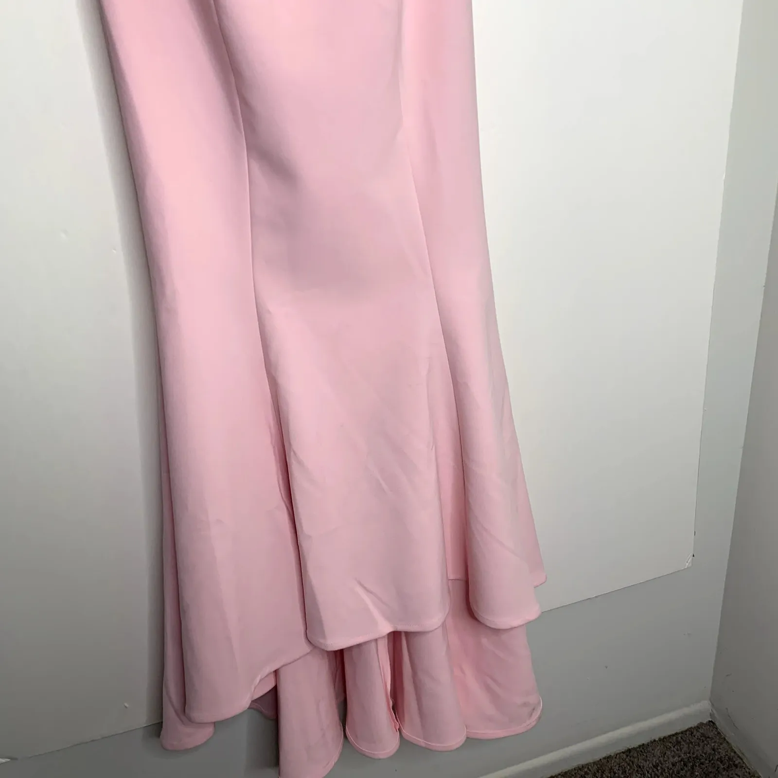 Revolve Likely Sunset Off-the-shoulder Petal Pink Dress Womens New Size 6 - Image 4