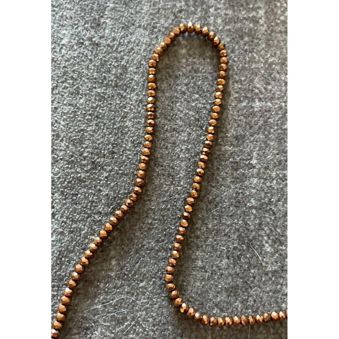 Henri‎ Bendel Boho Brown Beaded Tassel Necklace - Image 4