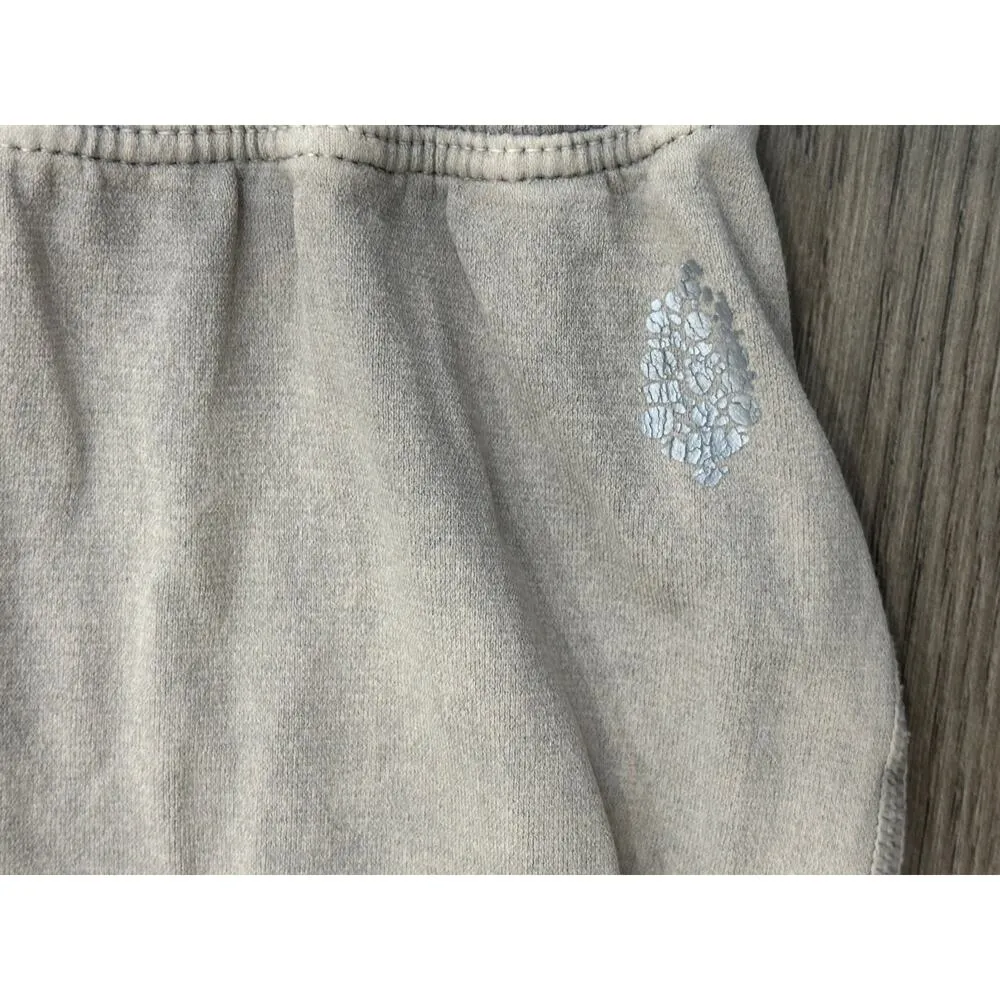 Free People Good Karma Flare Pants In Mushroom M/L - Image 8