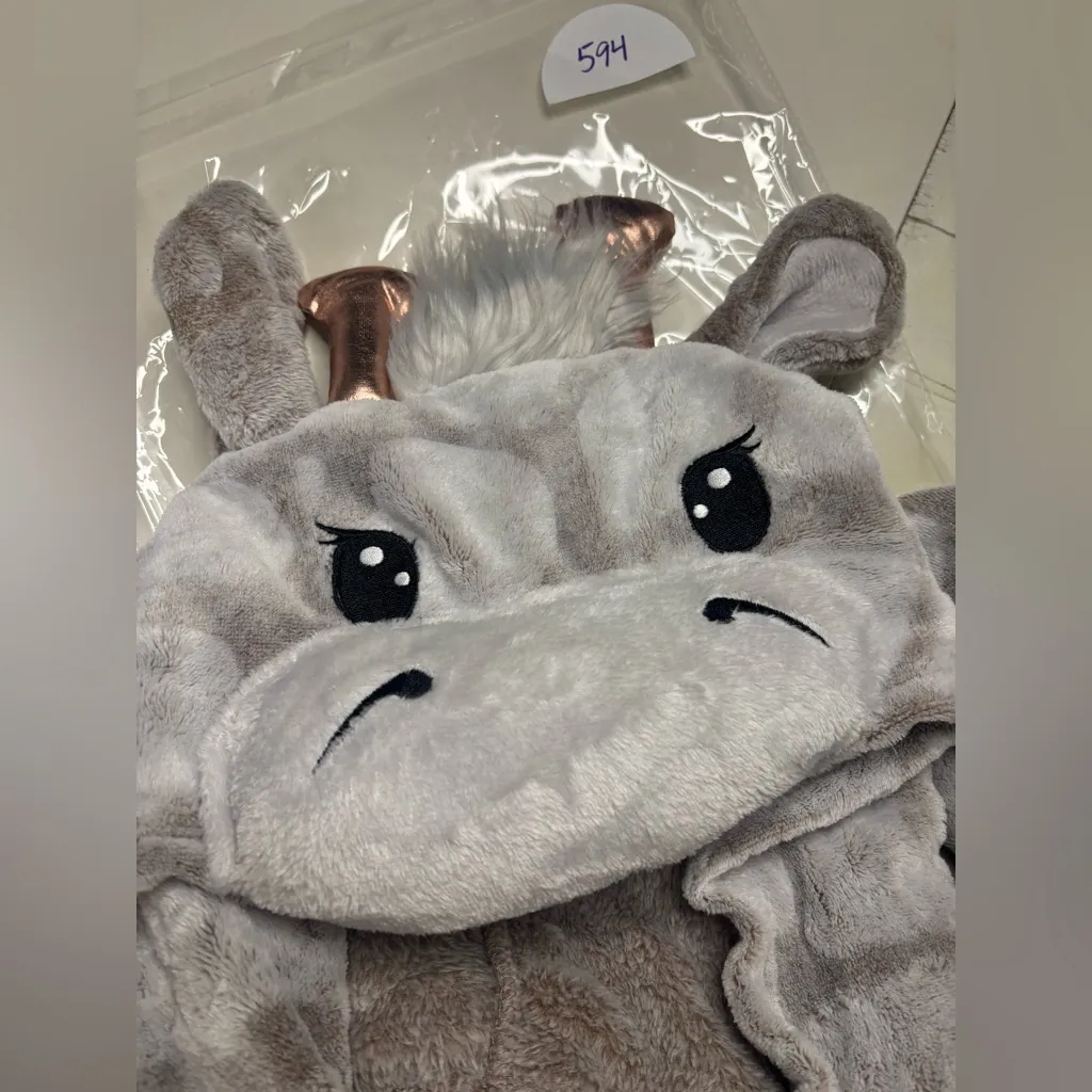 Secret Treasures Womens Giraffe Union Suit Pajamas Halloween Costume Size XS New - Image 2