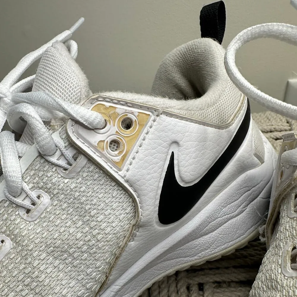 Nike: White Volleyball Sneakers - Image 12