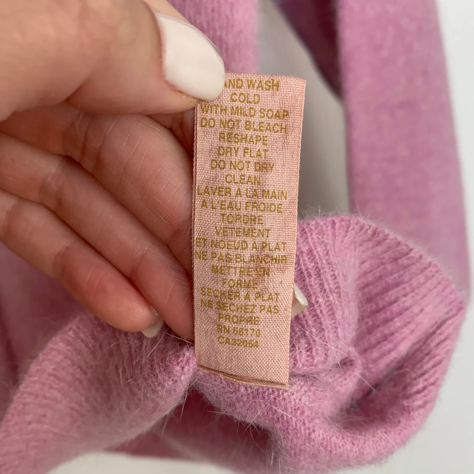 Free People Pink Embroidered Cardigan Sweater Womens Medium New Lilac - Image 12