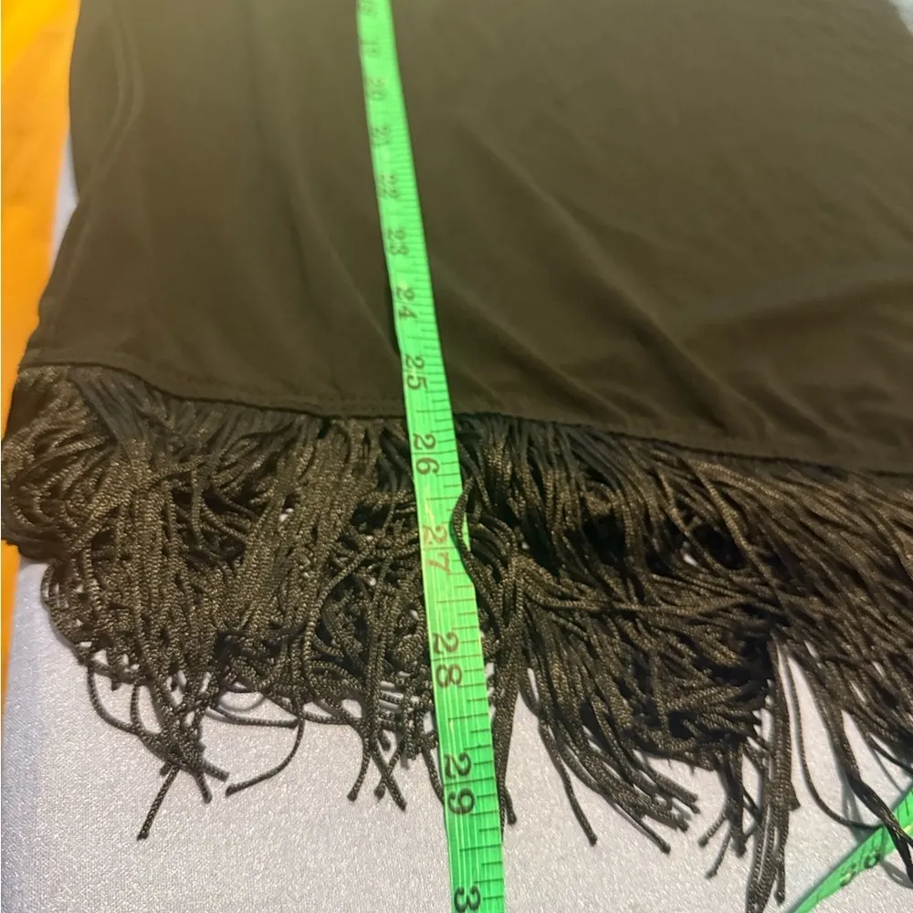 Sunny Leigh Elegant Black Fringe Tunic - Image 6