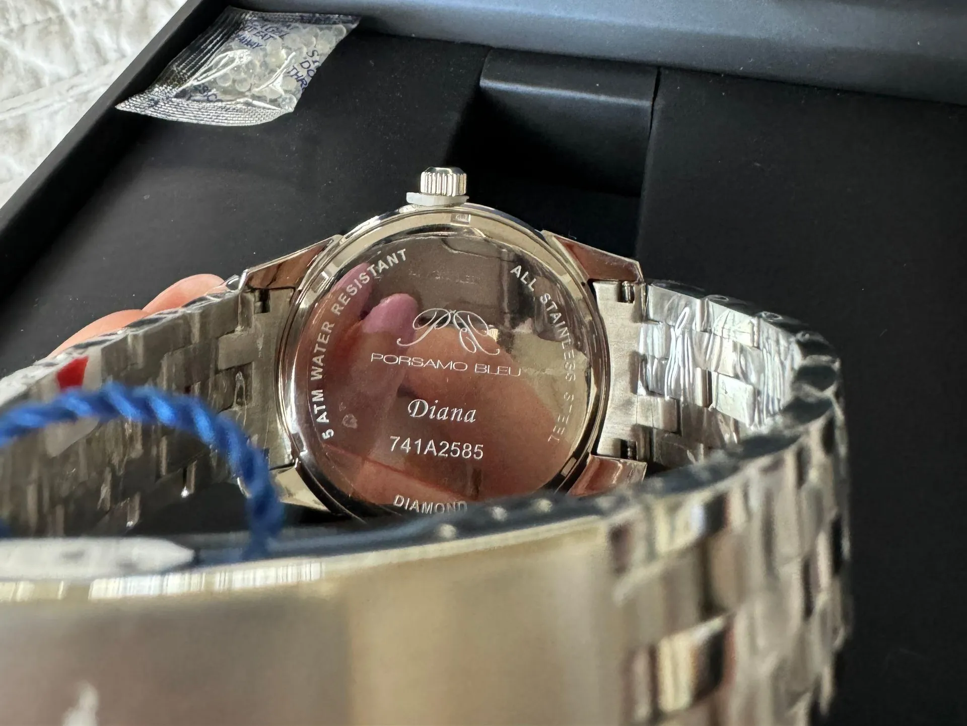 Porsamo Bleu Diana Luxury Diamond Women's Silver - Image 4