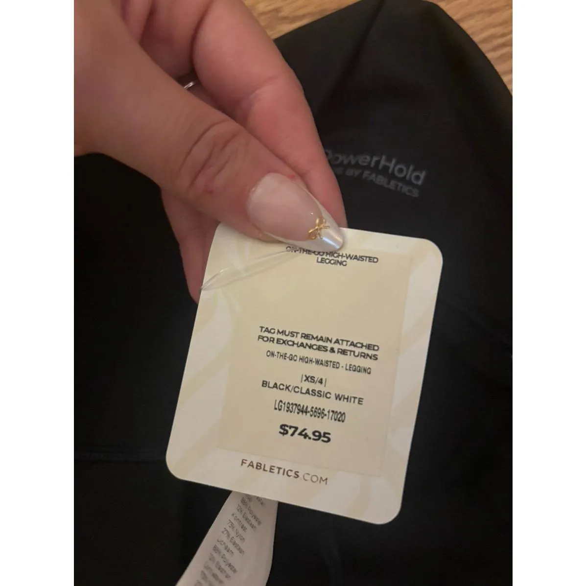 Fabletics On The Go High Waisted Leggings Size XS - Image 7