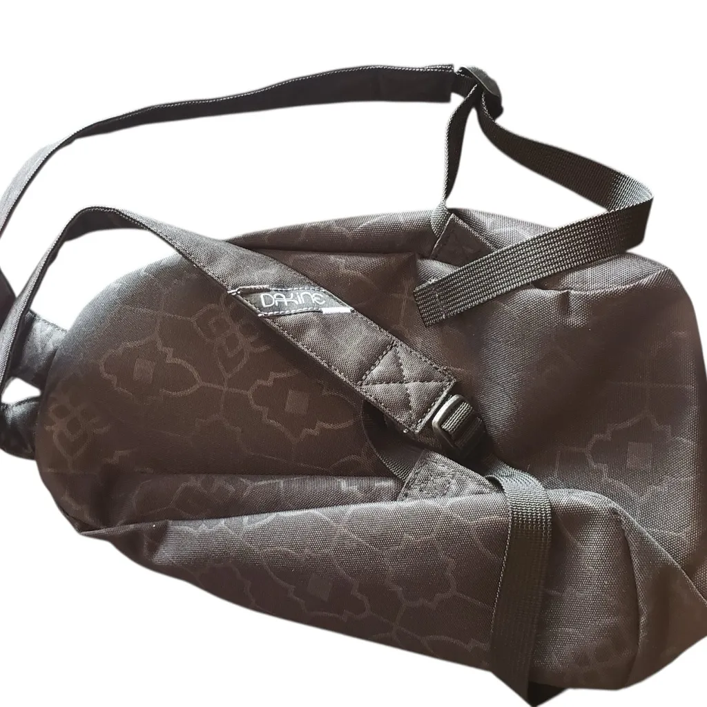 Dakine Charcoal mini Backpack with Purple Accents - Image 2