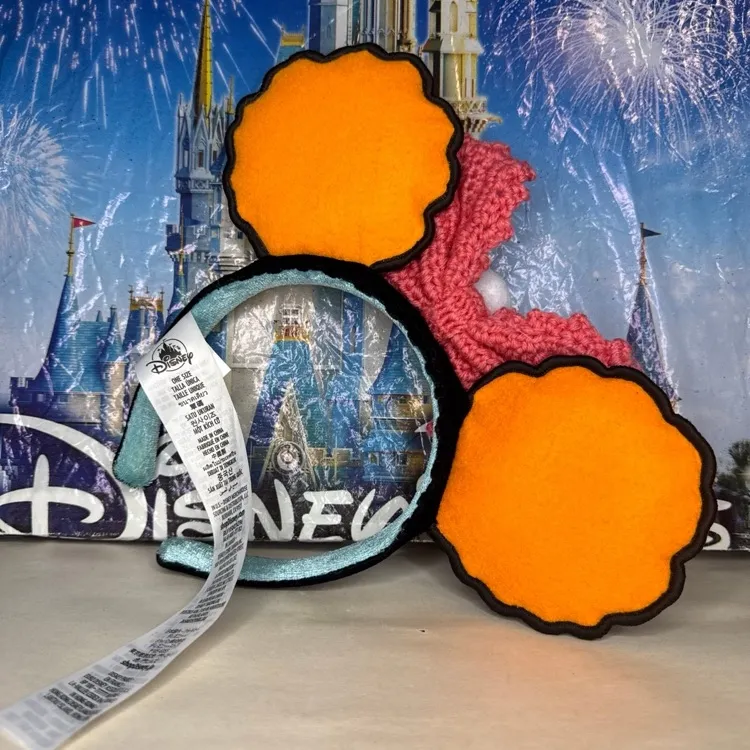 Disney parks Pixar coco dia de los muertos Halloween crochet Minnie mouse ears - Image 2