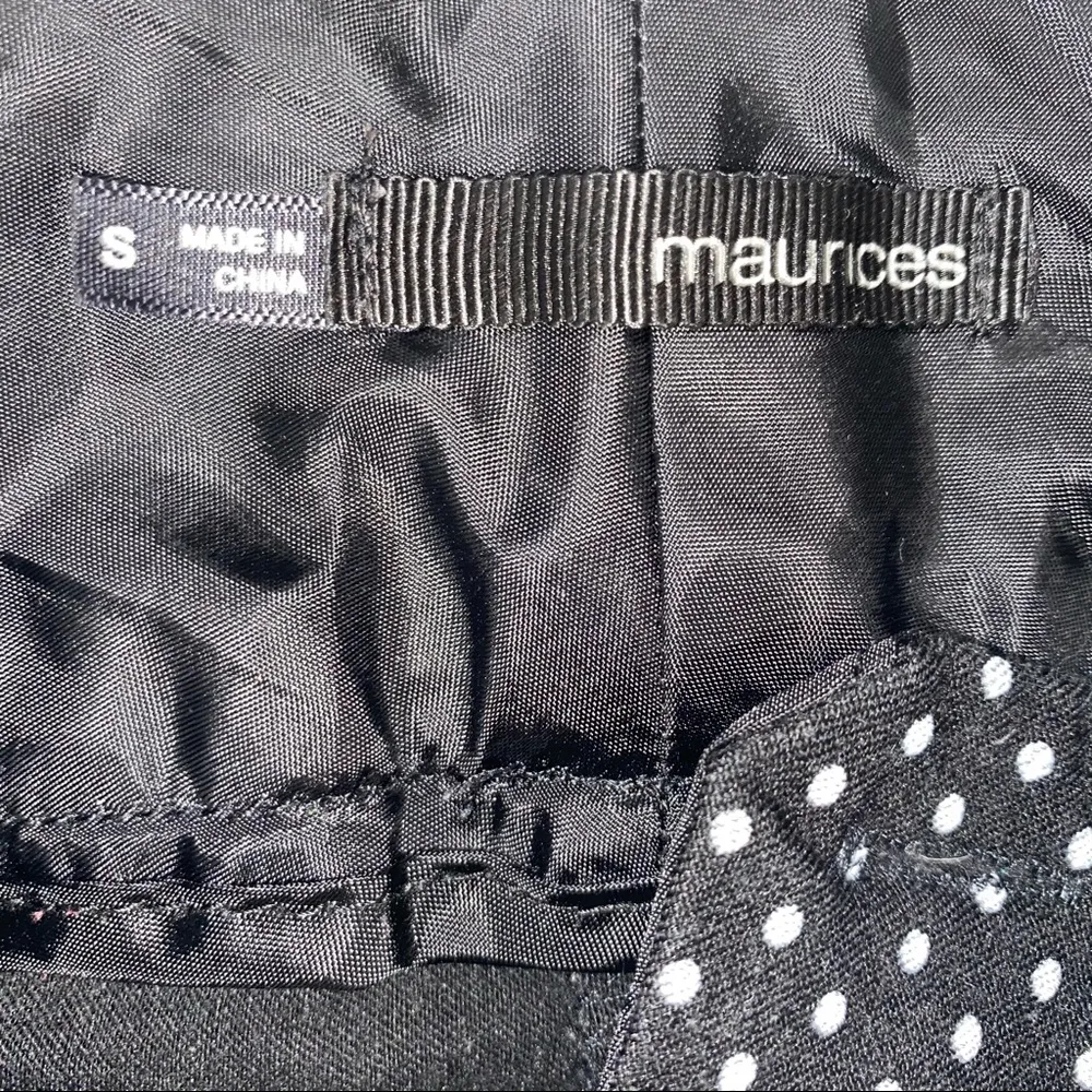 Maurices Polka Dot Pants Women’s Small - Image 7