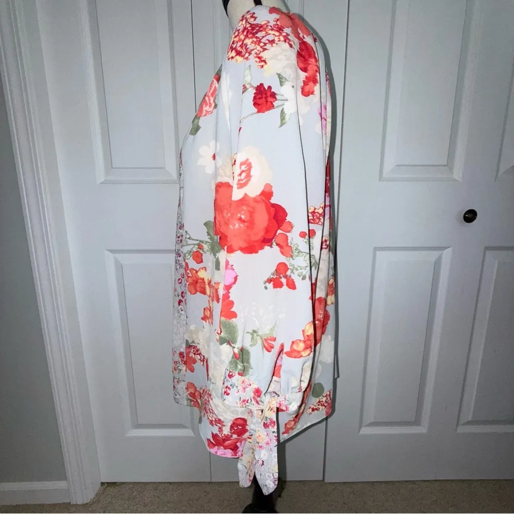 Fig and Flower Floral Blouse‎ - Image 3