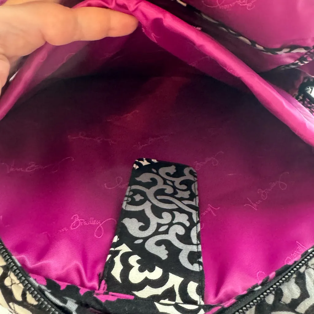 Vera Bradley Canterbury Magenta Laptop Backpack - Image 6
