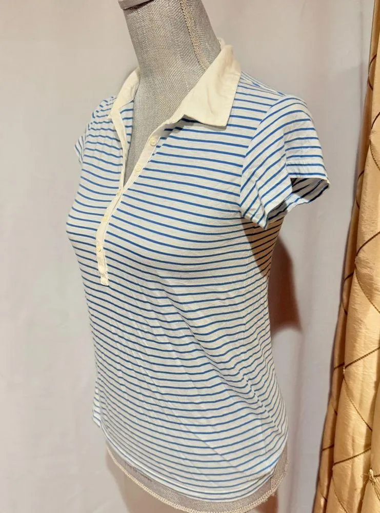 J.Crew Tissue Polo Shirt - Size M - Image 3