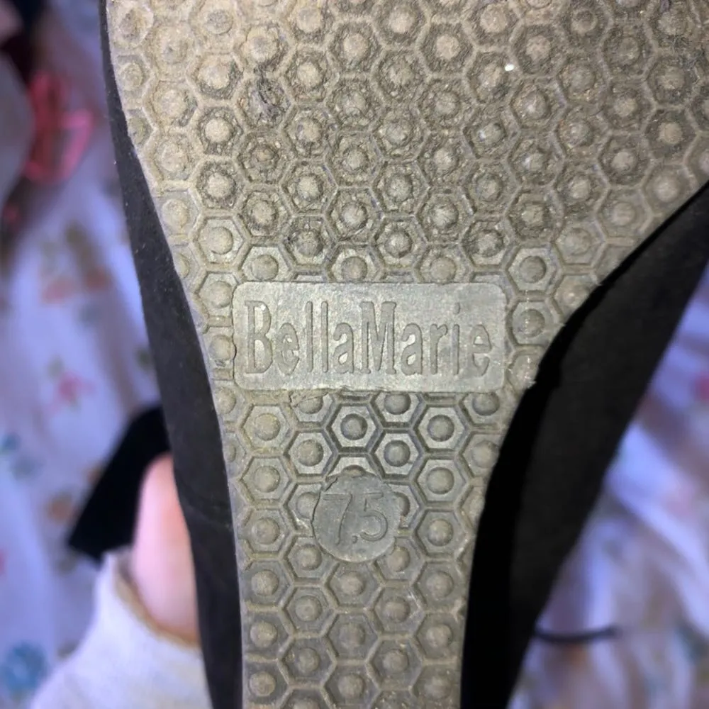 black wedges Size 7.5 - Image 4