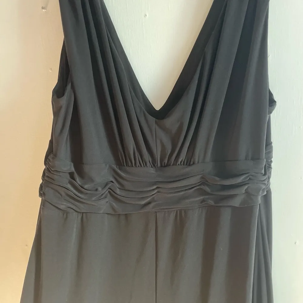 Scarlett- Black Dress with jewel piece in the center - Image 5