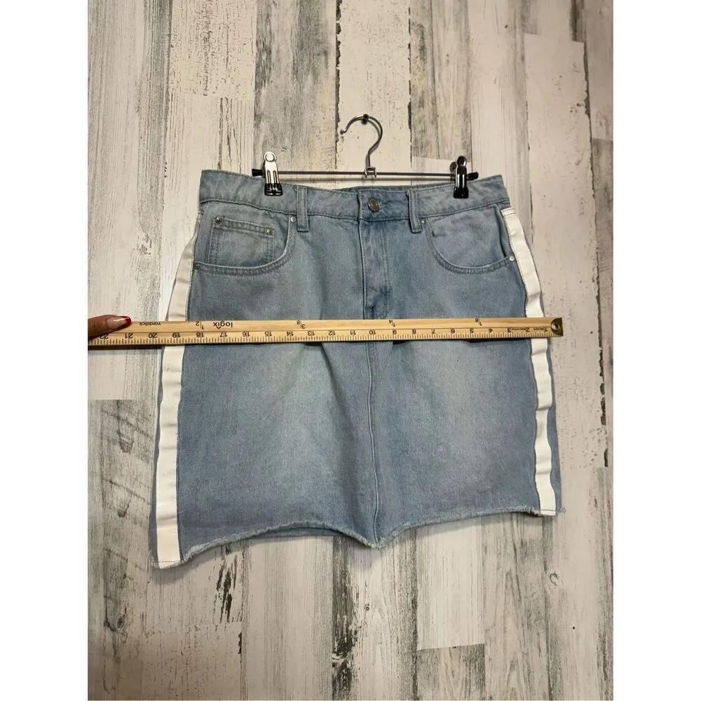 Jean skirt size large Blue - Image 3