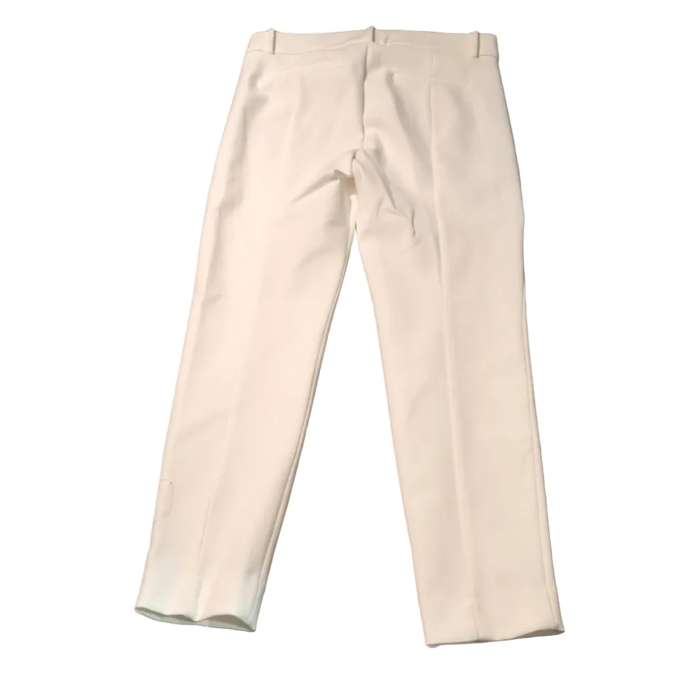 J. Crew Ivory Cameron Cropped Slim Pants In Four-Season Stretch Size 6 Tall - Image 6