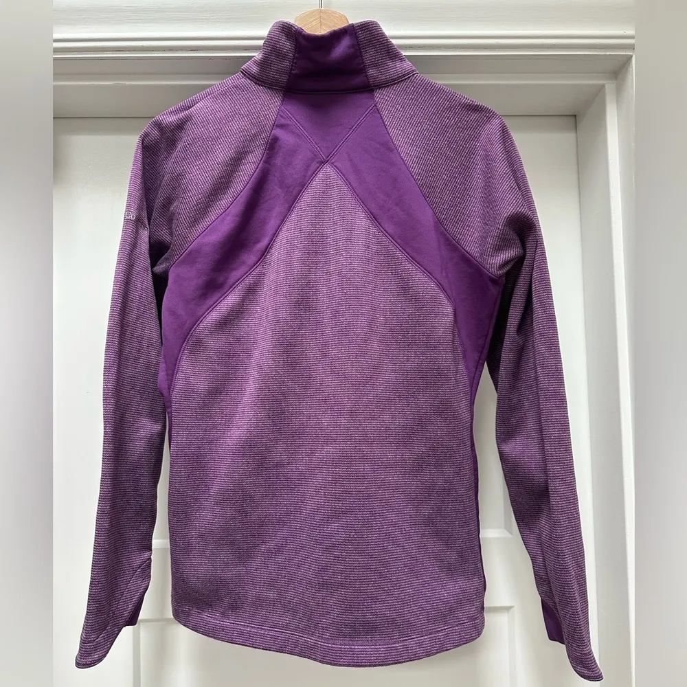 Columbia two tone Purple 1/4 zip pullover - Medium - Image 4