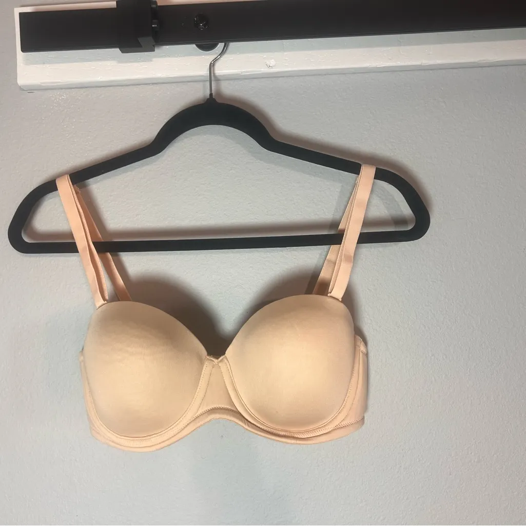 Wacoal Red Carpet Strapless Underwire Bra Nude Beige Style 854119 Size 34D - Image 5