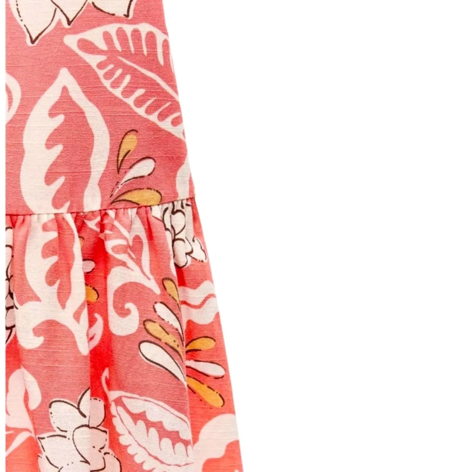 ZARA PZARA PRINTED STRAPPY DRESS COLLECTION XS PATTERNED FLORAL MIDI Size M NWT - Image 3